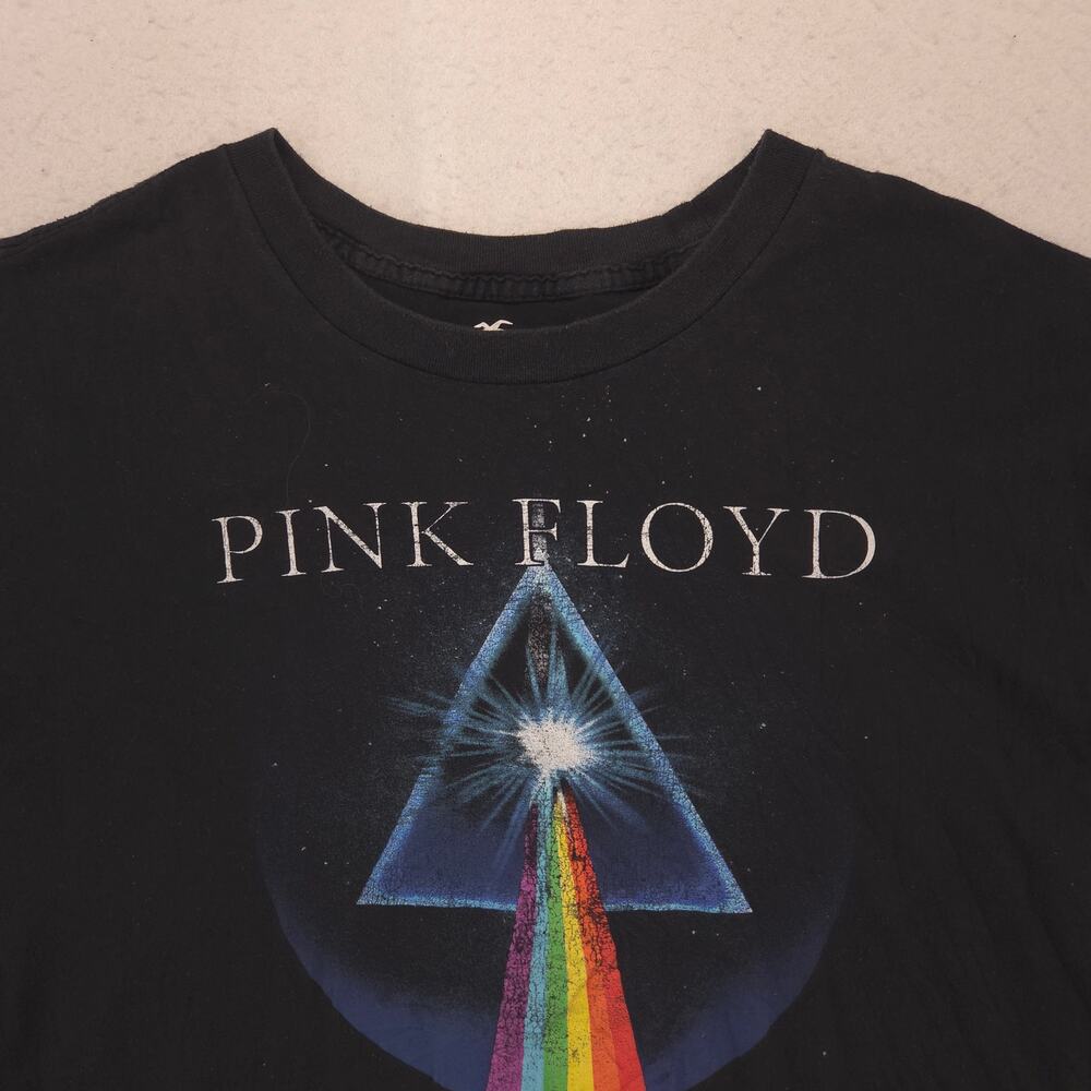 Pink Floyd Band Crew Neck Graphic T Shirt Adult Mens Size Small S Black
